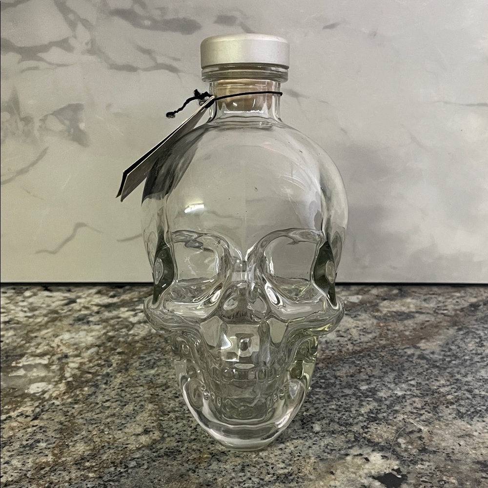 Crystal Head Vodka Clear Empty Skull Bottle
